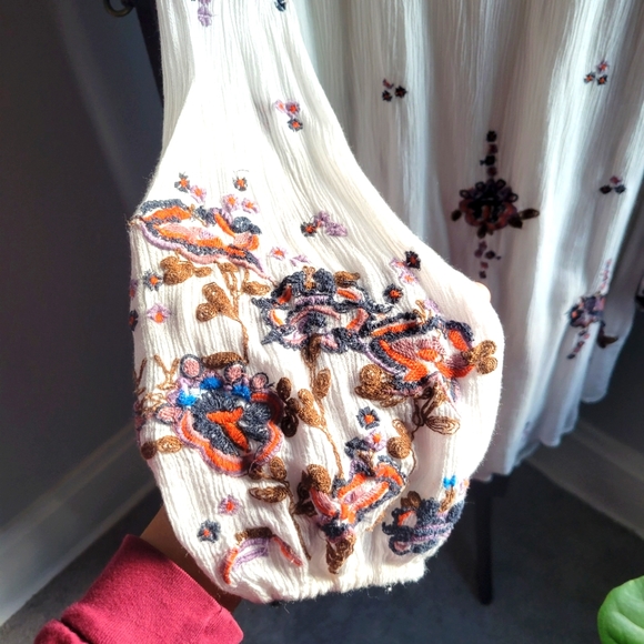 Free People Long Sleeve Mini Dress - Picture 4 of 6